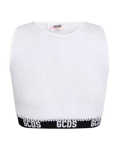 GCDS Top Damen Weiß ONESIZE Damen