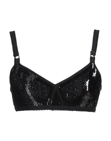 N°21 WOMAN TOP BLACK SIZE L POLYESTER, ELASTANE, POLYAMIDE 