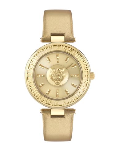 Medusa Deco Leather Watch Woman Wrist watch Gold Size - Stainless Steel