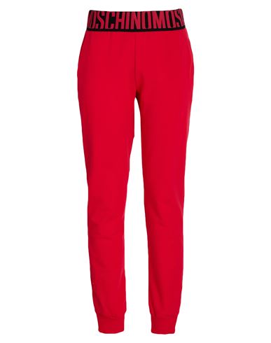 Moschino Underwear Woman Pants Red Size S Cotton, Elastane