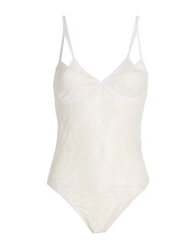 Bodysuit Damen Weiß M,S Damen