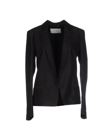 Woman Blazer Black Size 8 Silk