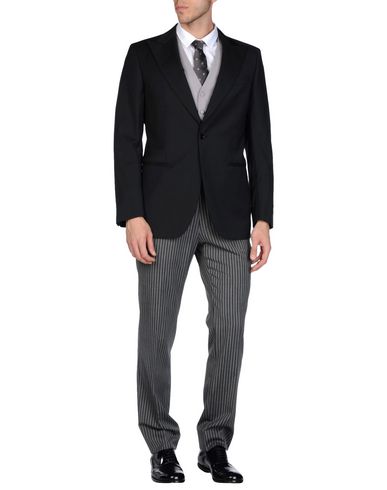 Man Suit Black Size 40 Wool