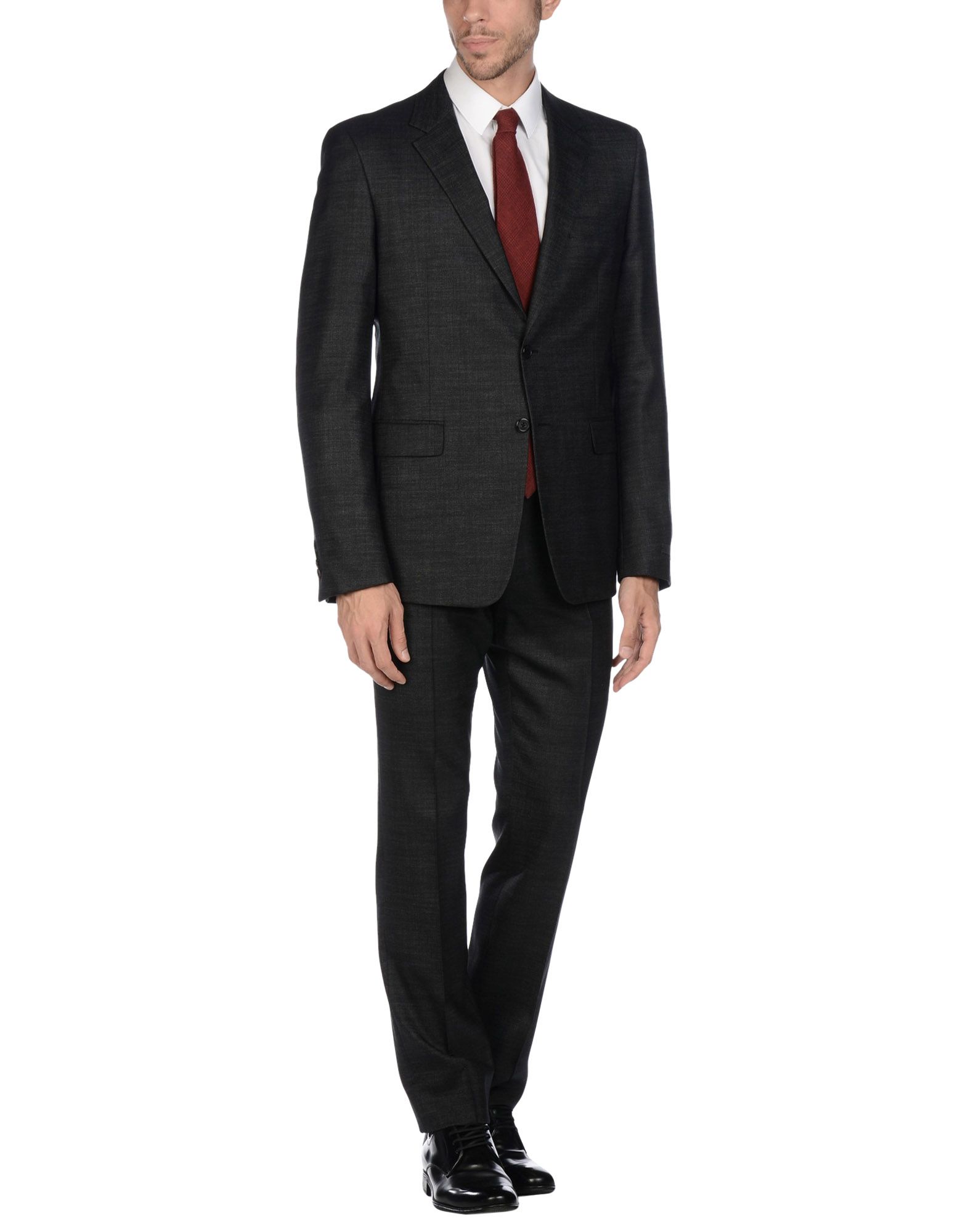 高級品市場 yさん専用 プラダ スーツ PRADA メンズスーツ ブラック50R 