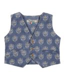 NUPKEET Jungen 0-24 monate Weste Farbe Grau Gr��e 5
