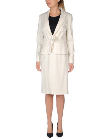 Diana Gallesi Woman Suit Light grey Size 12 Viscose, Polyester, Elastane