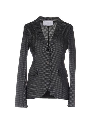 Woman Blazer Midnight blue Size 6 Cotton