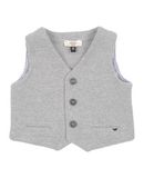 ARMANI JUNIOR Jungen 0-24 monate Weste Farbe Grau Gr��e 6