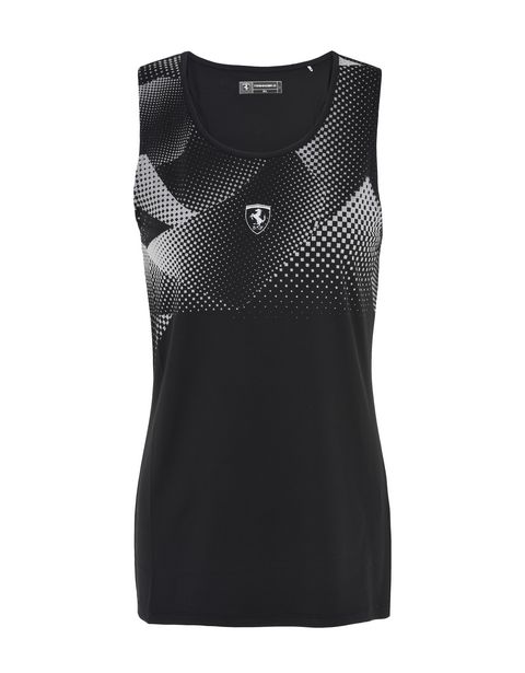Scuderia Ferrari Online Store - Women's sports top in breathable fabric - Tank Tops