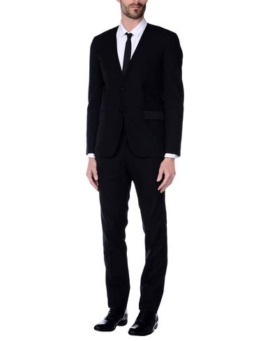 Man Suit Black Size 42 Wool, Silk, Polyester