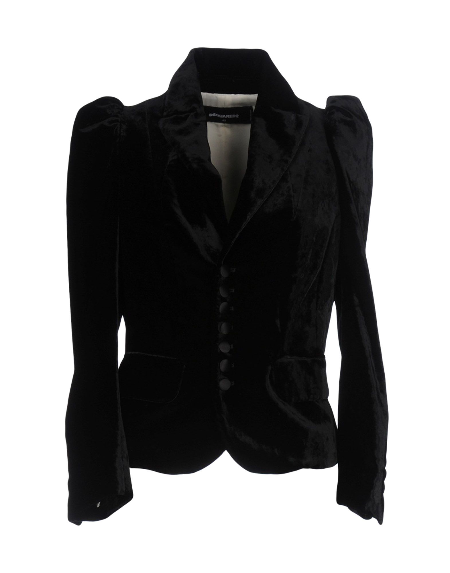 Черный велюровый пиджак женский