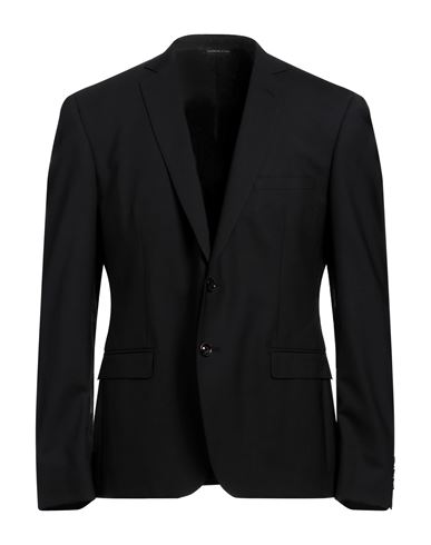 Man Blazer Black Size 42 Virgin Wool