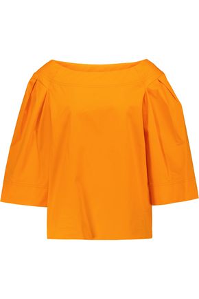Blouse Oscar De La Renta En Soie Couleur Goyave Rose - Manches Longues Dentelle - Taille 6 - Neuf Avec étiquettes