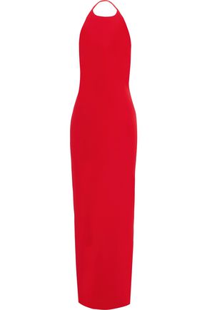 Cady halterneck gown | BADGLEY MISCHKA | Sale up to 70% off | THE OUTNET BADGLEY MISCHKA Cady halterneck gown ...