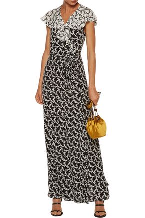 Robe Sarcelle Diane Von Furstenberg Aurora - Taille US 12 / UK 16, Multicolore, Imprimé Géométrique