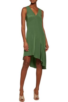 Asymmetric Silk Dress Tibi Up To 70 Off The Outnet Tibi Asymmetric Silk Dress
