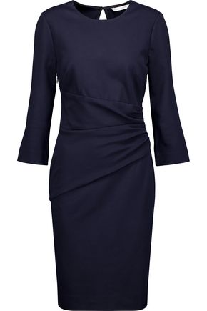 DIANE VON FURSTENBERG Glennie gathered stretch-jersey dress