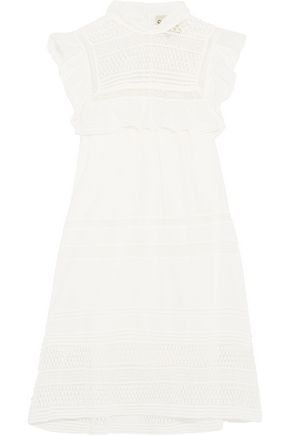 CARDIGAN DRESS MELANGE SEA - V1824 main image 1
