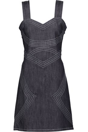 Derek Lam 10 Crosby Denim Dresses Up To 70 Off Gb The Outnet Derek Lam 10 Crosby Lace Up Embroidered Denim Mini Dress