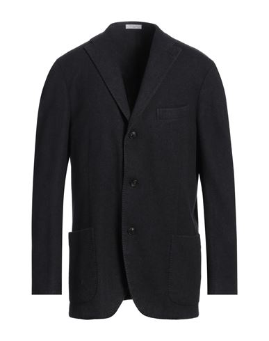 Boglioli Man Blazer Navy Size 46 Wool In Black