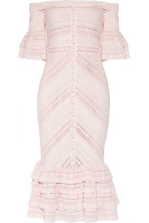 cinq a sept off the shoulder dress