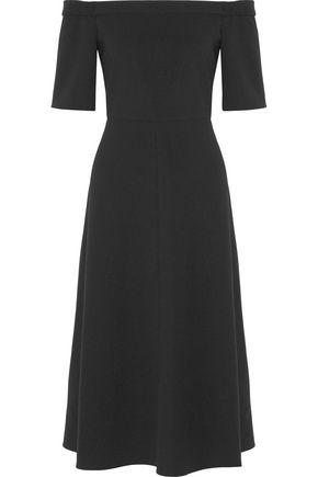 Tibi Off the Shoulder Midi Dress