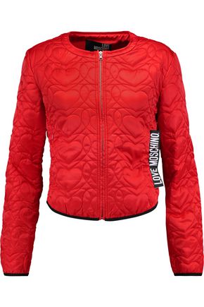 LOVE MOSCHINO Quilted shell jacket