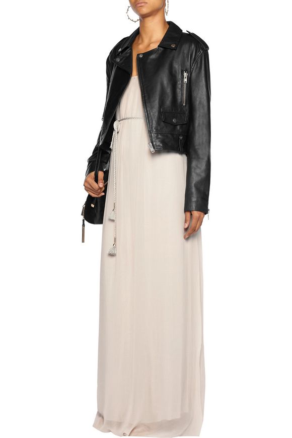 Hanna Leather Biker Jacket W118 By Walter Baker Up