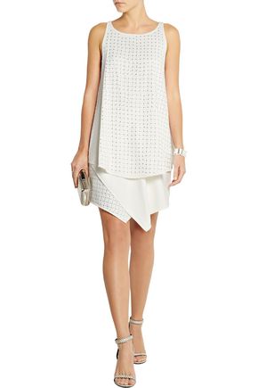 Jay Ahr Up To 70 Off Us The Outnet Jay Ahr Studded Asymmetric Mini Dress