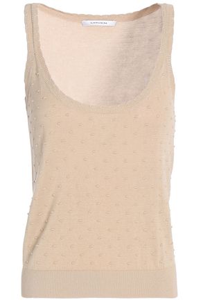 CARVEN FLOCKED KNITTED TANK,GB 22046357004914785