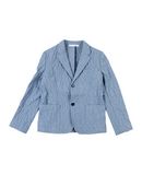 DANIELE ALESSANDRINI Jungen 3-8 jahre Jackett Farbe Taubenblau Gr��e 6