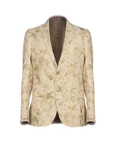 Man Blazer Beige Size 46 Cotton