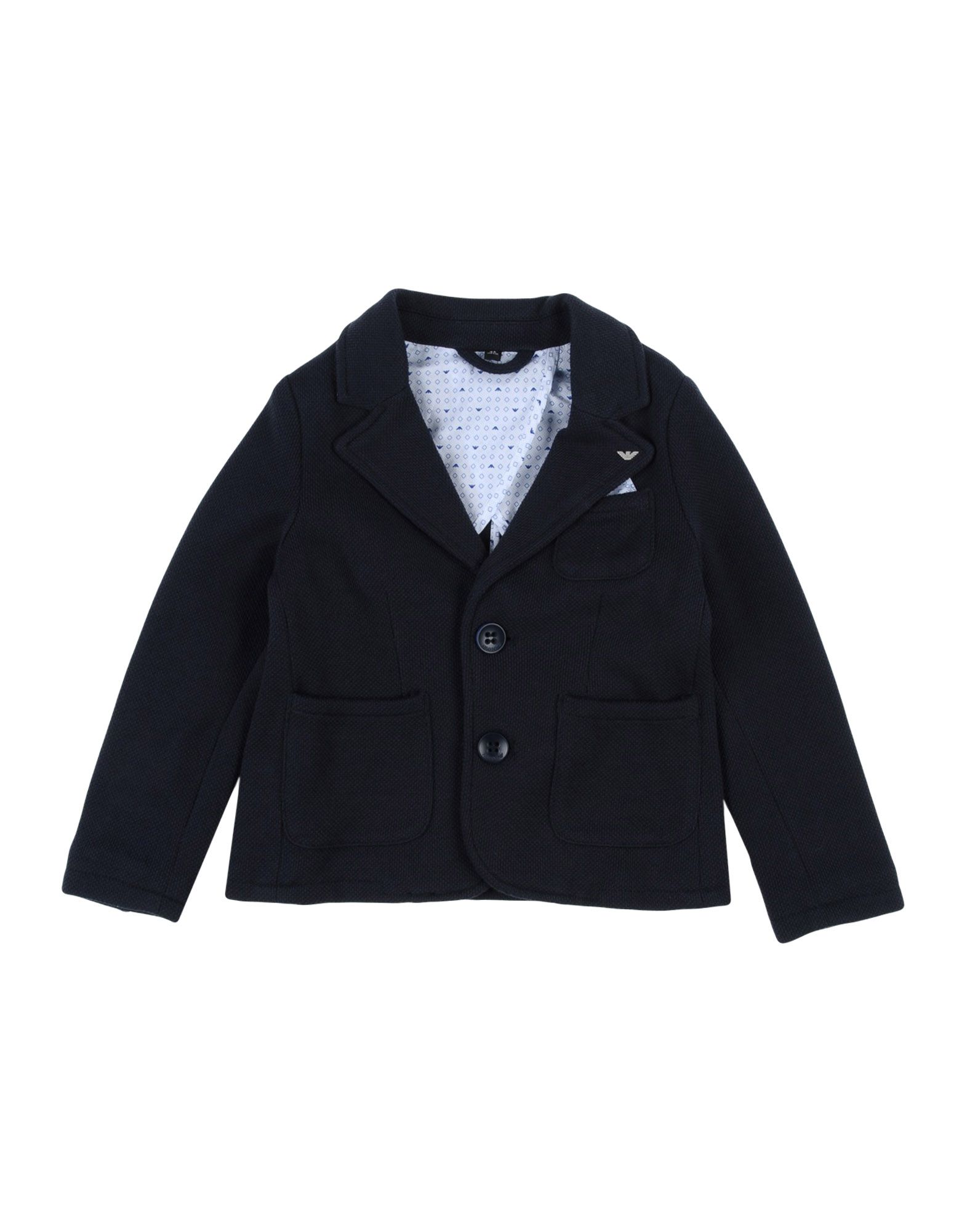 《セール開催中》ARMANI JUNIOR ボーイズ 3-8 歳 テーラードジャケット ダークブルー 4 ポリエステル 65% / コットン 22% / レーヨン 13%