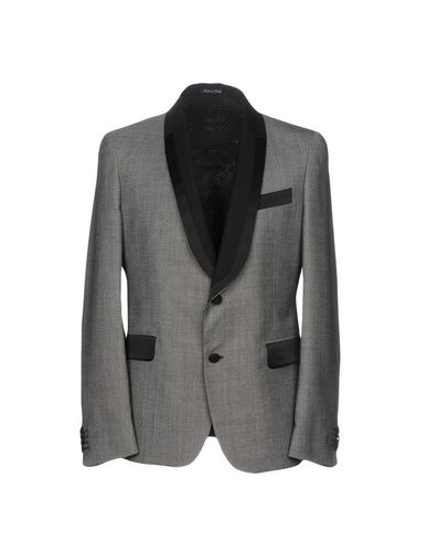 Man Blazer Grey Size 44 Wool, Polyester