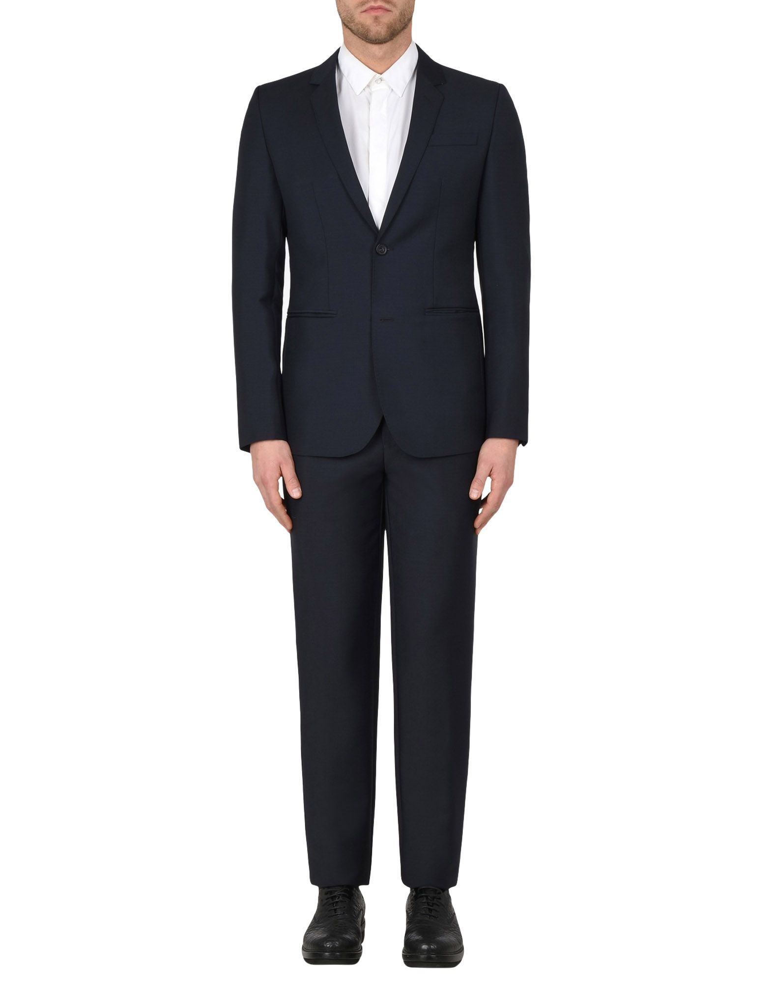emporio armani 西装套装 in dark blue