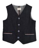 ARMANI JUNIOR Jungen 3-8 jahre Weste Farbe Blau Gr��e 4
