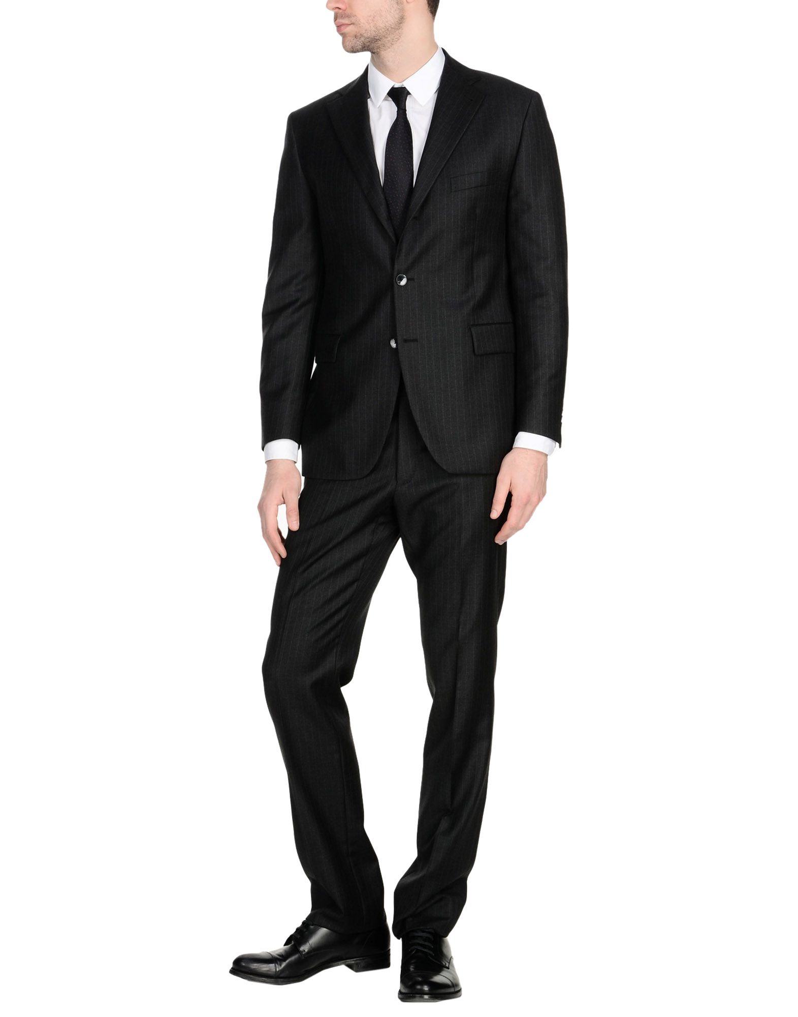 《送料無料》STEFANO SARTORI メンズ スーツ スチールグレー 50 バージンウール 100%