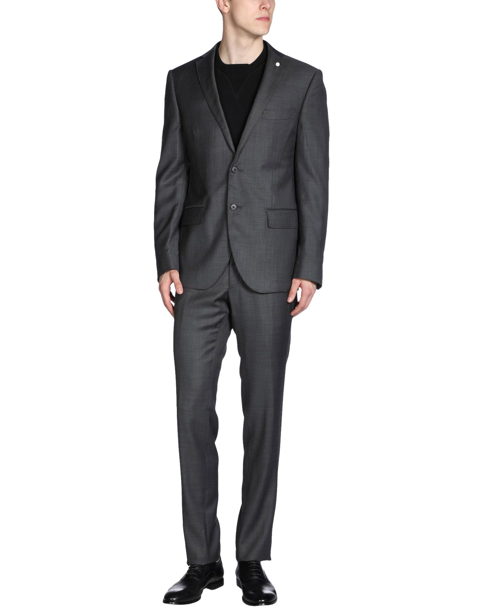 Luigi Bianchi Mantova Suits In Steel Grey | ModeSens