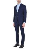 BAGNOLI Sartoria Napoli Herren Anzug Farbe Dunkelblau Gr��e 7