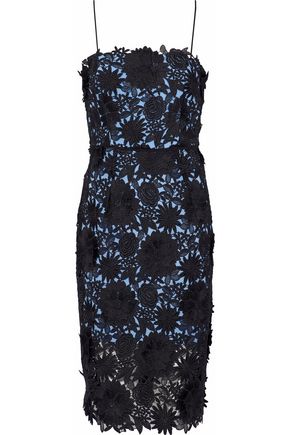MILLY WOMAN GUIPURE LACE DRESS BLACK,GB 14693524283892567