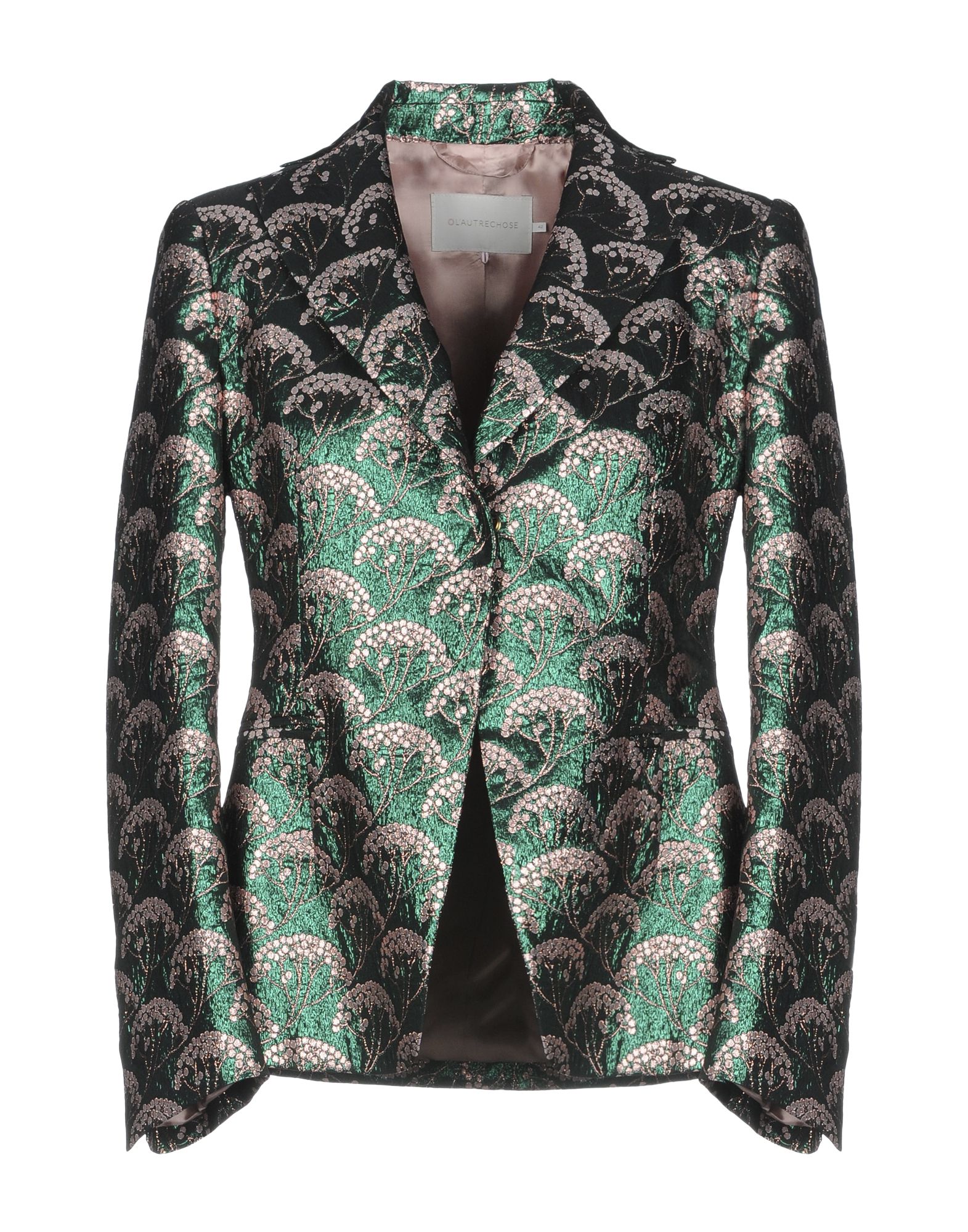 L'autre Chose Sartorial Jacket In Emerald Green