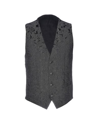 Man Tailored Vest Steel grey Size 36 Polyester, Polyamide, Elastane