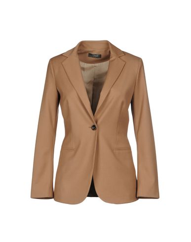 Woman Blazer Camel Size 6 Polyester, Rayon, Elastane