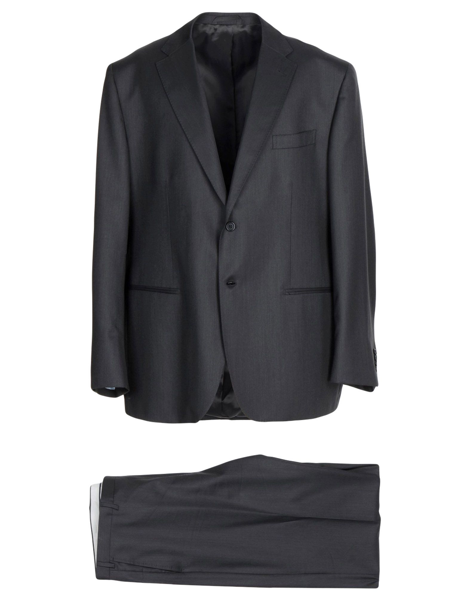 《送料無料》RIVIERA Milano メンズ スーツ スチールグレー 60 スーパー150 ウール 100%