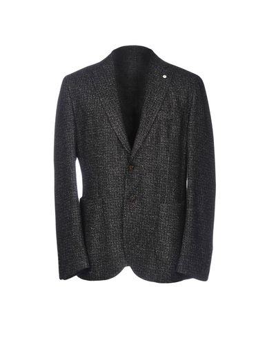 L. b.m. 1911 Man Blazer Black Size 42 Wool, Polyester, Polyamide, Viscose