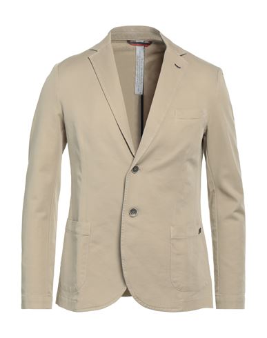 Mason's Man Suit jacket Beige Size 42 Cotton, Elastane