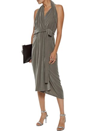 rick owens wrap dress