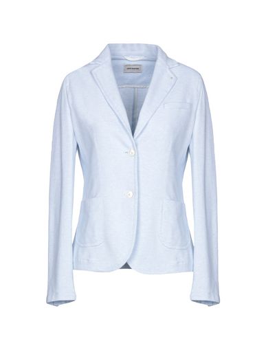 Shop Jan Mayen Woman Blazer Sky Blue Size 6 Cotton