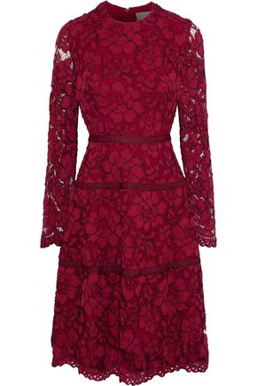 Grosgrain Trimmed Corded Lace Dress Up To 70 Off The Outnet Grosgrain Trimmed Corded Lace Dress