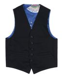 DANIELE ALESSANDRINI Jungen 3-8 jahre Weste Farbe Schwarz Gr��e 6